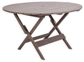 Lauko stalas Folkland Timber Canada Graphite, 125 x 125 x 73 cm