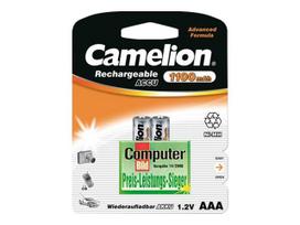 ikraunami aaa elementai - Camelion Ni-MH AAA (R03), (NH-AAA1100BP2) - 2 nuotrauka