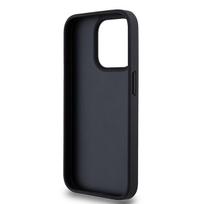 iphone 14 pro deklas odinis - DKNY Odinis Raštinis Metalinis Logo MagSafe Dėklas iPhone 15/14/13 - Juodas (Black) - 3 nuotrauka