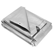 tentas 6x8 - Tentas Springos GA2151, pilkas, 8 m x 6 m - 7 nuotrauka