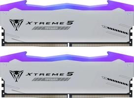 Patriot Viper Xtreme 5 RGB MPower, DDR5, 48 GB, 6400 MHz, CL32, Sidabrinė (Silver)