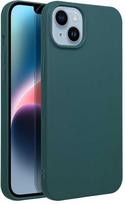 MATT Dėklas Apple iPhone 12 tamsiai žalias (Dark Green)