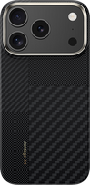 Benks "Montage Magnetic Armor Air Kevlar Case for Apple iPhone 17 Pro" Juodas (Black)