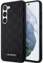 telefono deklas karl lagerfeld samsung s24 - Karl Lagerfeld Saffiano Mono Metal Logo dėklas Samsung Galaxy S24+ - Juodas (Black) - 1 nuotrauka