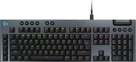 klaviatura zaidimams - Logitech G915 X Tactile, laidinė, juoda (Black) - 1 nuotrauka