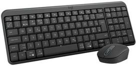 Logitech MK250 Klaviatūra su Pele, Juoda (Black)