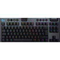 belaide klaviatura - Logitech G915 X LIGHTSPEED TKL Žaidimų Klaviatūra, Juoda (Black) - 1 nuotrauka