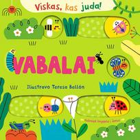 Viskas, kas juda! Vabalai. Interaktyvi knyga