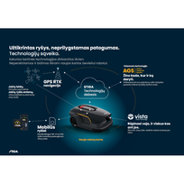 stiga a robotas - STIGA A 100V - 10 nuotrauka