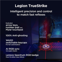legion 7 pro - Lenovo Legion Pro 7 16" OLED 240Hz Ultra 9 RTX 5080 32GB RAM 2TB SSD juodas - 4 nuotrauka