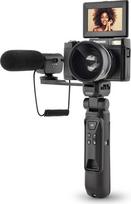 agfa - AgfaPhoto VLG-4K Vlogging Camera Bundle Juodas (Black) - 5 nuotrauka