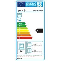 dujine virykle - Gorenje MEK301​1SB - 2 nuotrauka