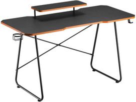 zaidimu monitoriai - NanoRS RS170 Žaidimų Stalas su Monitoriaus Lentyna, Juodas (Black) - 1 nuotrauka