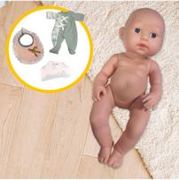 kudikys lele - Lėlė kūdikis su priedais 34 cm - 4 nuotrauka
