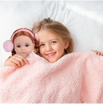 plaukai lelei - Lėlė su ilgais plaukais Jelena, 34 cm - 3 nuotrauka