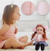 plaukai lelei - Lėlė su ilgais plaukais Jelena, 34 cm - 6 nuotrauka