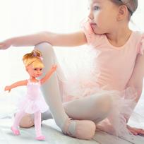 lele balerina - Lėlė balerina Darlene, 33 cm - 3 nuotrauka