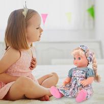 plaukai lelei - Lėlė BELLA su plaukų šepečiu ir kreditine kortele, 28 cm - 3 nuotrauka
