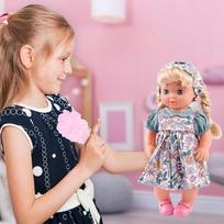 plaukai lelei - Lėlė BELLA su plaukų šepečiu ir kreditine kortele, 28 cm - 6 nuotrauka