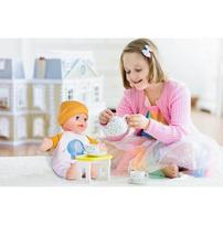 minksta lele - Minkšta lėlė kūdikis su garsais, 30 cm - 2 nuotrauka