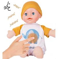 minksta lele - Minkšta lėlė kūdikis su garsais, 30 cm - 5 nuotrauka