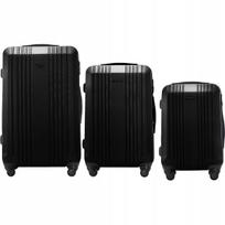 WINGS KESTREL Premium ABS+ 3 Lagaminų Rinkinys su Užraktu