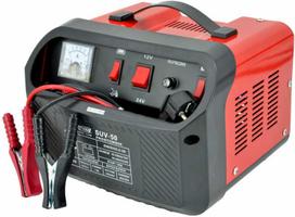 AWTOOLS AW16252BL SUV-50 Automobilių akumuliatorių pakrovėjas/paleidimo prietaisas, 12V/24V, Juodas (Black)