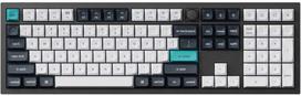 gateron - Keychron Q6 Max Wireless (Q6M-M1) - US išdėstymas - Hot-Swappable Jupiter Raudona (Red) Switches - Carbon Juodas (Black) - 1 nuotrauka