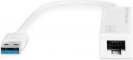 rj45 to usb - Digitus Adapter USB to RJ-45 White - 4 nuotrauka