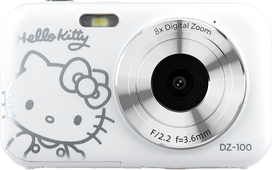 yashica hello kitty - Yashica x Hello Kitty Digital Camera DZ-100 White (Baltas) - 1 nuotrauka