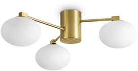 Ideal Lux HERMES Ceiling Lamp G9, Žalvaris (Brass)