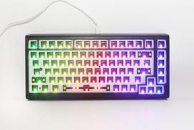 barebones keyboard - Ducky Tinker 75 Barebone Žaidimų Klaviatūra, RGB - Juoda (Black) - 2 nuotrauka