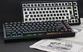 barebones keyboard - Ducky Tinker 75 Barebone Žaidimų Klaviatūra, RGB - Juoda (Black) - 7 nuotrauka