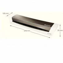 leitz laminatorius - Laminavimo aparatas LEITZ iLAM OFFICE, A3, sidabro sp. - 2 nuotrauka