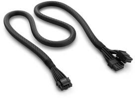 NZXT BB-CG1BB 12VHPWR PCI-E Adapterio Kabelis 0.65 m Juodas (Black)