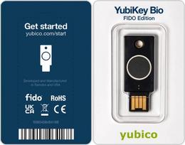 Yubico YubiKey Bio FIDO Edition Juodas (Black)