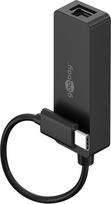 Goobay USB-C į Ethernet adapteris Juodas (Black)