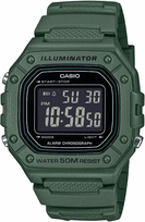 Casio W-218H-3BVEF Žalias (Green)