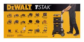 vezimelis 150kg - DeWalt TSTAK DWST1-71196 Vežimėlis įrankių dėžėms - 2 nuotrauka