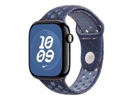 apple watch apyranke band nike - Apple Nike Sport Band, 46 mm, M/L, mėlynas - Dirželis - 3 nuotrauka