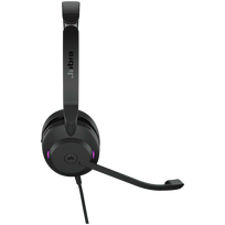 jabra ausine - Jabra Evolve2 30 SE Juodas (Black) - 3 nuotrauka