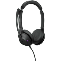 jabra ausine - Jabra Evolve2 30 SE Juodas (Black) - 4 nuotrauka