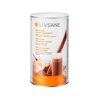 LIVSANE šokolado skonio baltyminis kokteilis, 450 g