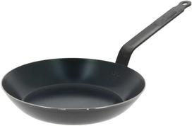 De Buyer Blue Carbon Frying Pan 24 cm, anglies plienas
