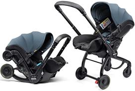 automobiline kedute 15 36 kg - Doona automobilinė kėdutė - vežimėlis X, 0-13 kg, Mėlyna (Ocean Blue) - 1 nuotrauka