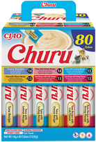 churu cat skanestas tuna - Inaba Churu Tuna Mix skanėstas katėms 80x14g - 1 nuotrauka