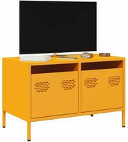 vidaXL Televizoriaus spintelė, garstyčių (Mustard), 68 cm x 39 cm x 43.5 cm