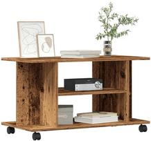 vidaXL TV spintelė su ratukais, mediena (Wood), 80 cm x 40 cm x 45 cm