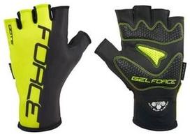 Force Dots Short Gloves Yellow Black S
