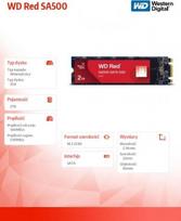 2tb wd - Western Digital Red SA500 2TB M.2 - 2 nuotrauka